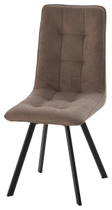 Стул ДАРЛИНГ 360 град. поворот. B5 Капучино, велюр / черный каркас,