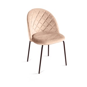 Стул Норд ромб, бархат бежевый 5