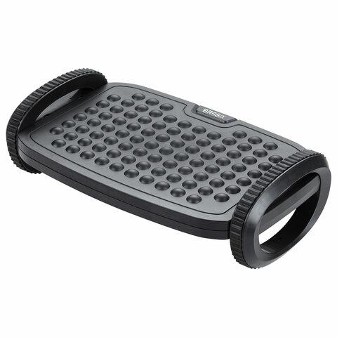 Подставка для ног BRABIX Ultra 3 35,5х25,5 см, возможность качания, 2 уровня высоты, 533038