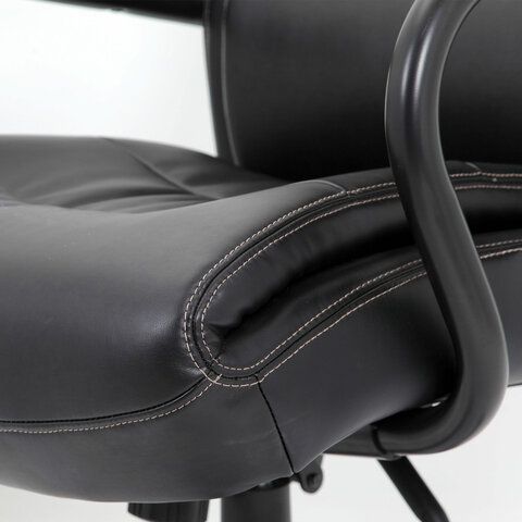 Кресло офисное BRABIX PREMIUM "Heavy Duty HD-004", НАГРУЗКА до 200 кг, экокожа, черное, 531942 цена 23 555 ₽ Кресло офисное BRABIX PREMIUM "Heavy Duty HD-004", НАГРУЗКА до 200 кг, экокожа, черное, 531942