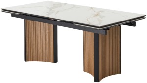 Стол СТРАДИВАРИ 180 116 BG, керамика / Дуб Американский