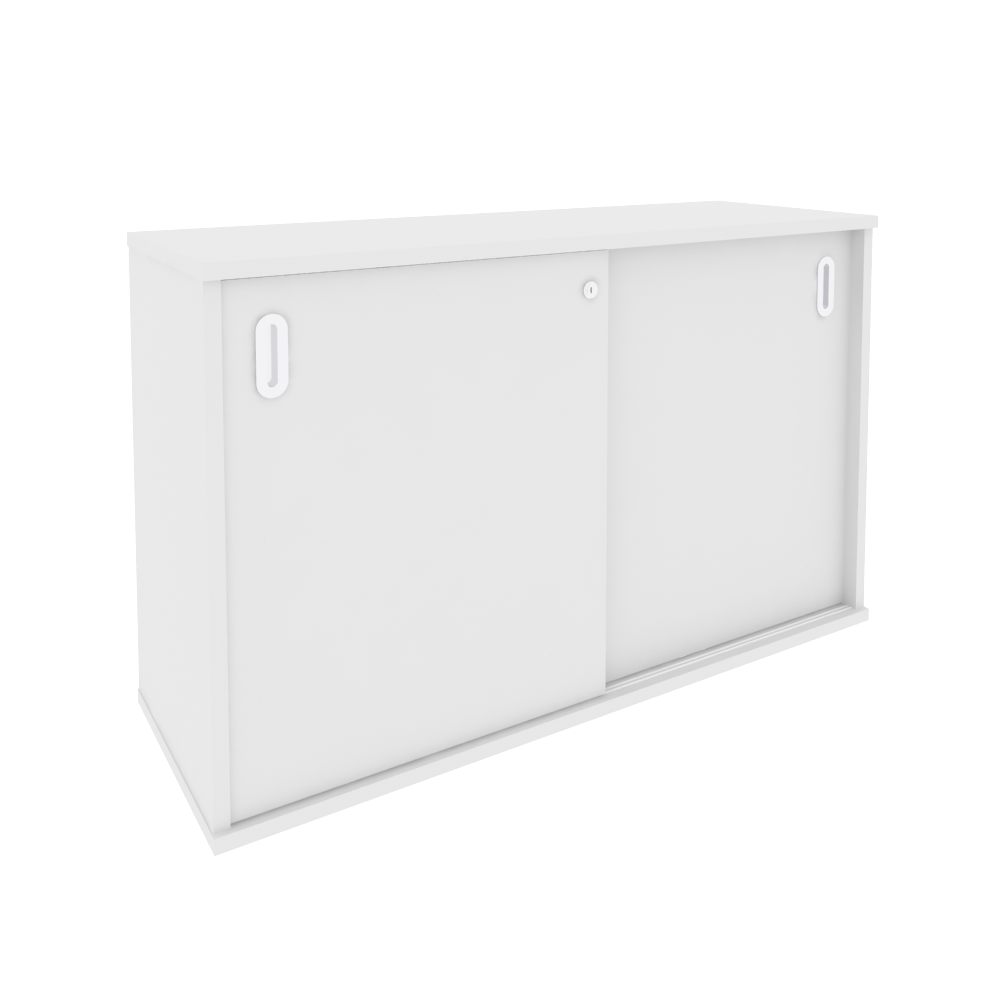 Шкаф купе низкий Metal System Style Л.ШК-3.1