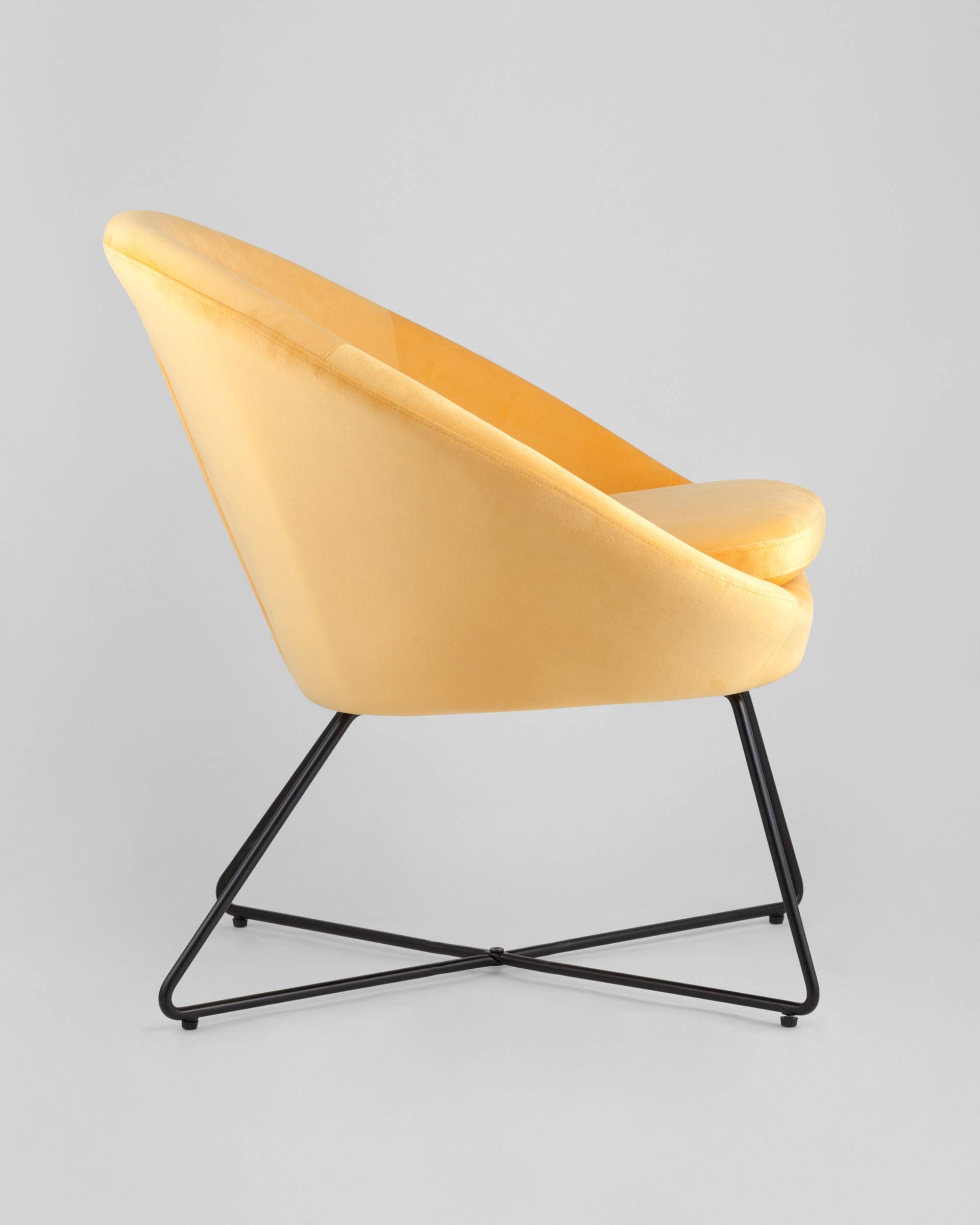 Кресло Колумбия оранжевое