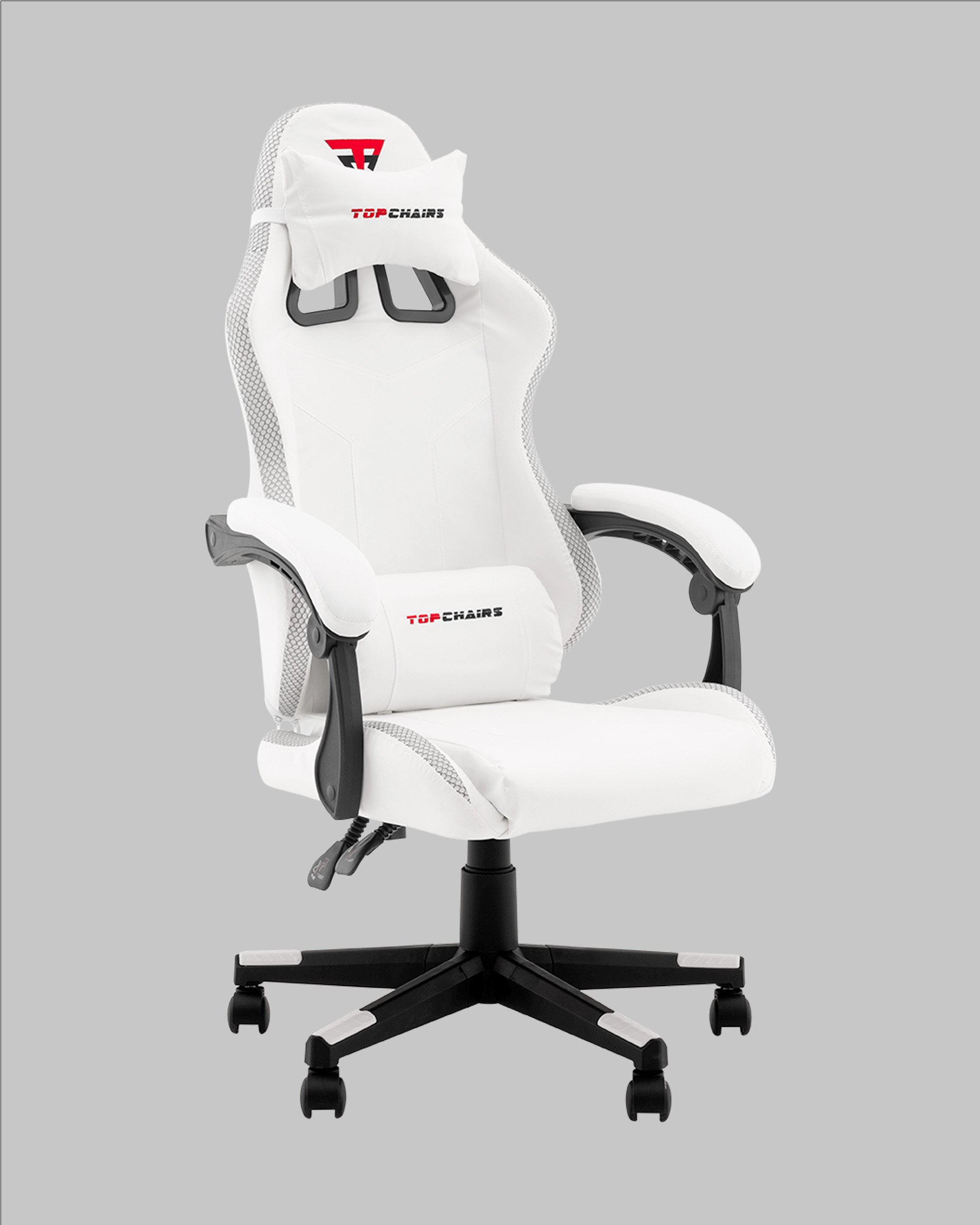 Кресло спортивное TopChairs Druid белый