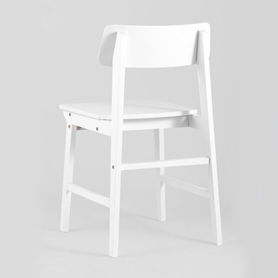 Стул ODEN WOOD белый x2