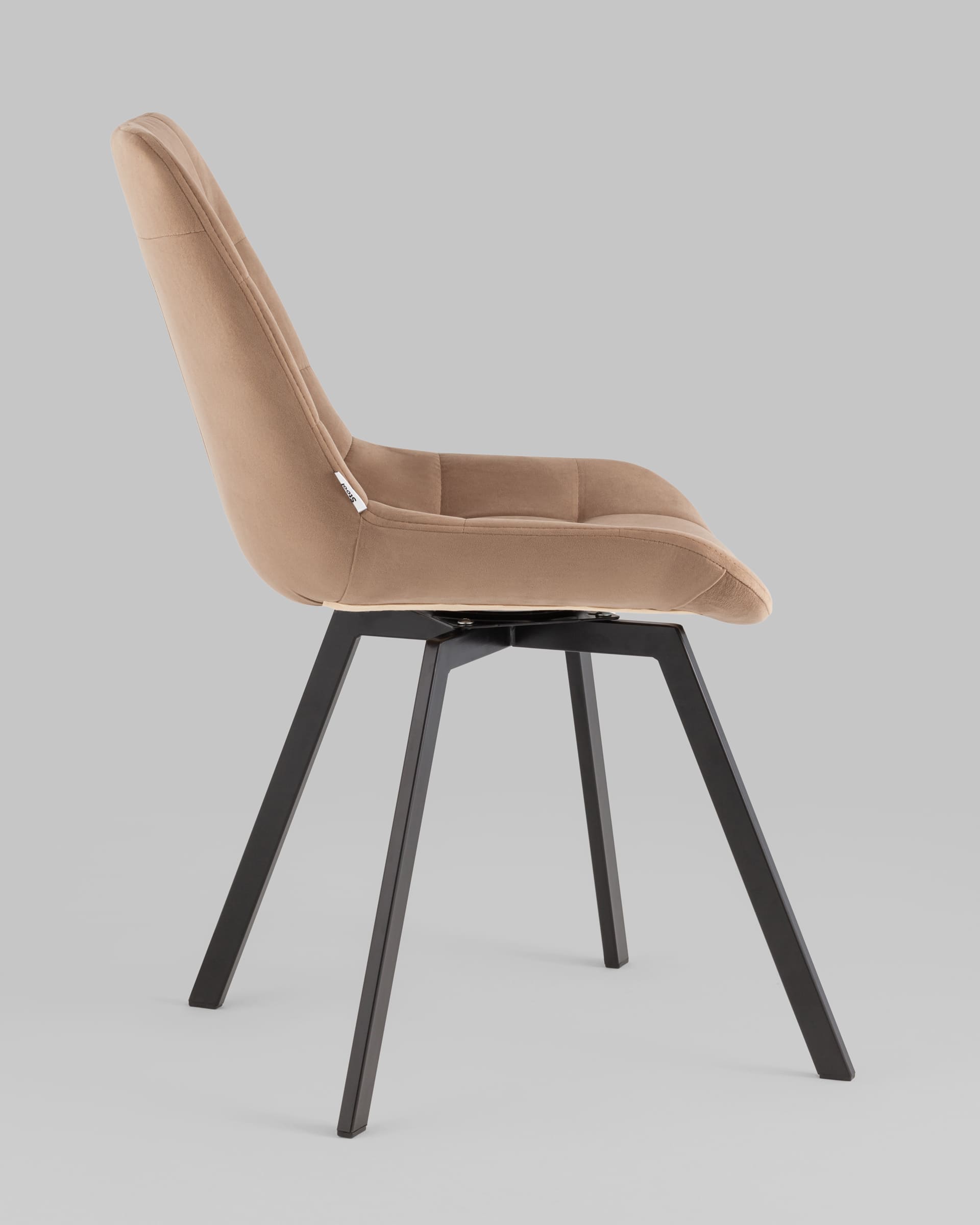 Стул вращающийся Флекс велюр капучино