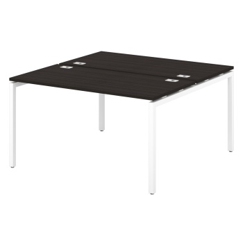 Стол-тандем на металлокаркасе S-48 Сентида - Sentida (Восприятие) цвет Дуб Честерфилд