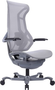 Эргономичное кресло Everprof Atom Grey (Атом Грэй) Сетка Серый