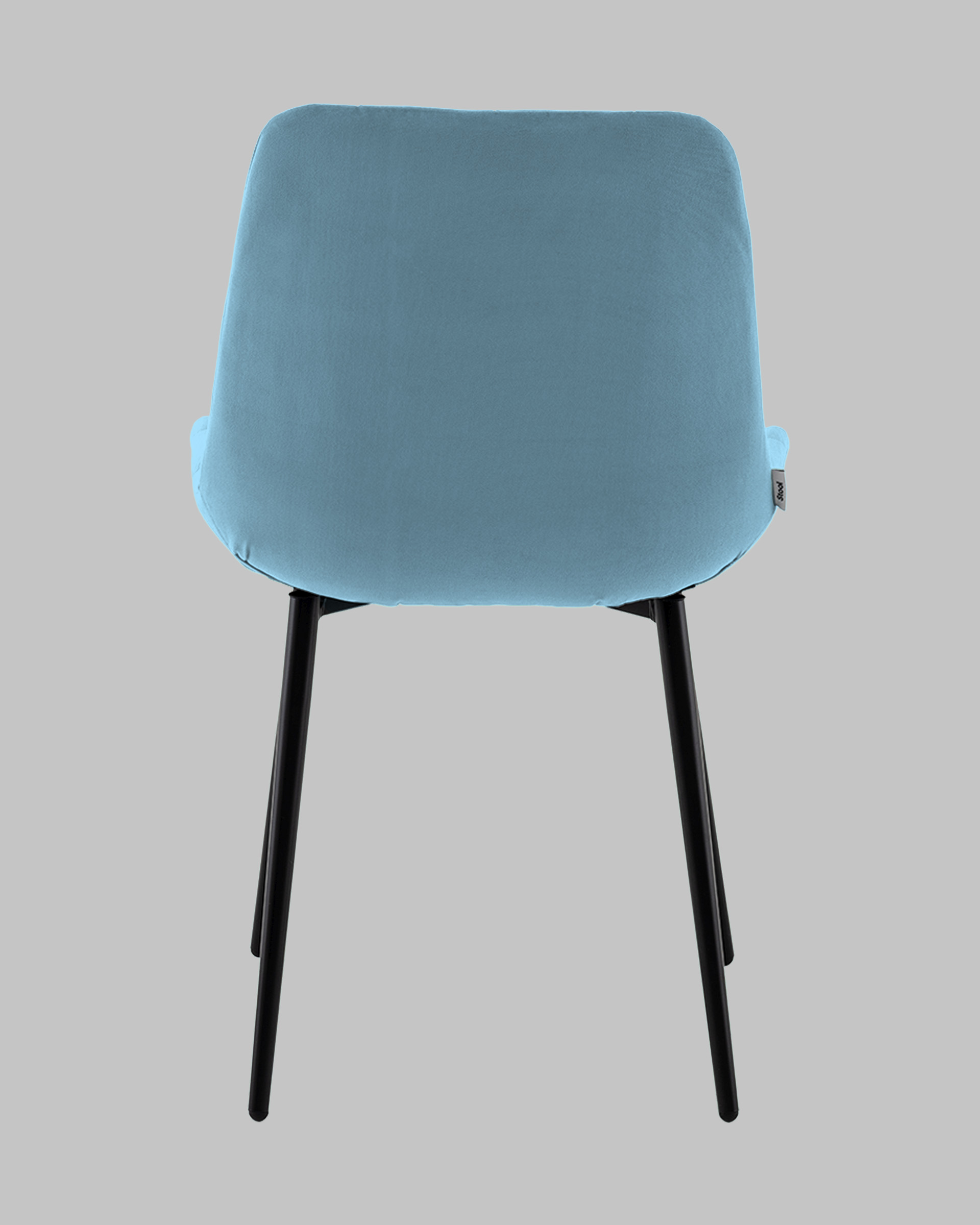 Стул Флекс N велюр пыльно-голубой