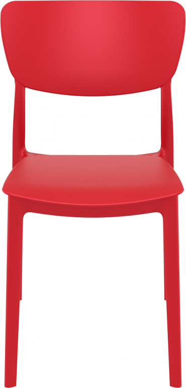 Стул пластиковый Monna красный