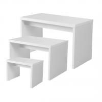 TL-L Столик ЛДСП(2х18мм) большой, 1200х600х900Н мм,  белый шагрень цена 8 269 ₽ TL-L Столик ЛДСП(2х18мм) большой, 1200х600х900Н мм,  белый шагрень