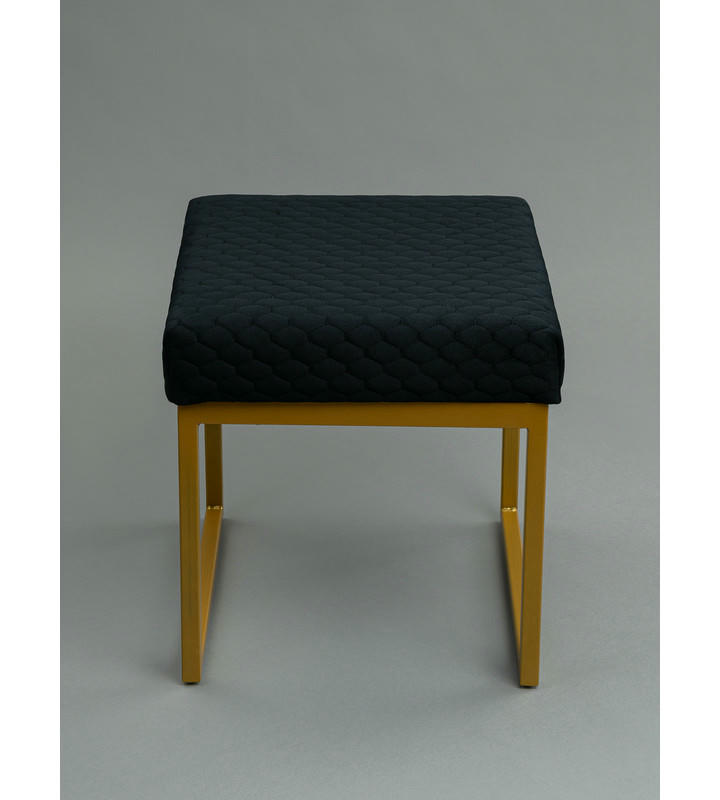 Банкетка Марсей 40-44 (черный/золото)