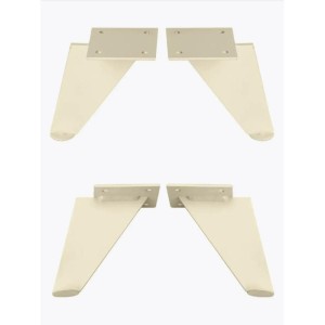 Ножки для мебели "Валенсия" бежевый