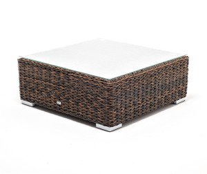 "Лунго" журнальный столик плетеный (гиацинт)