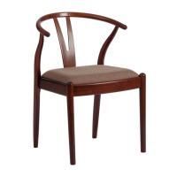 Стул Wishbone, коричневый/ темный орех