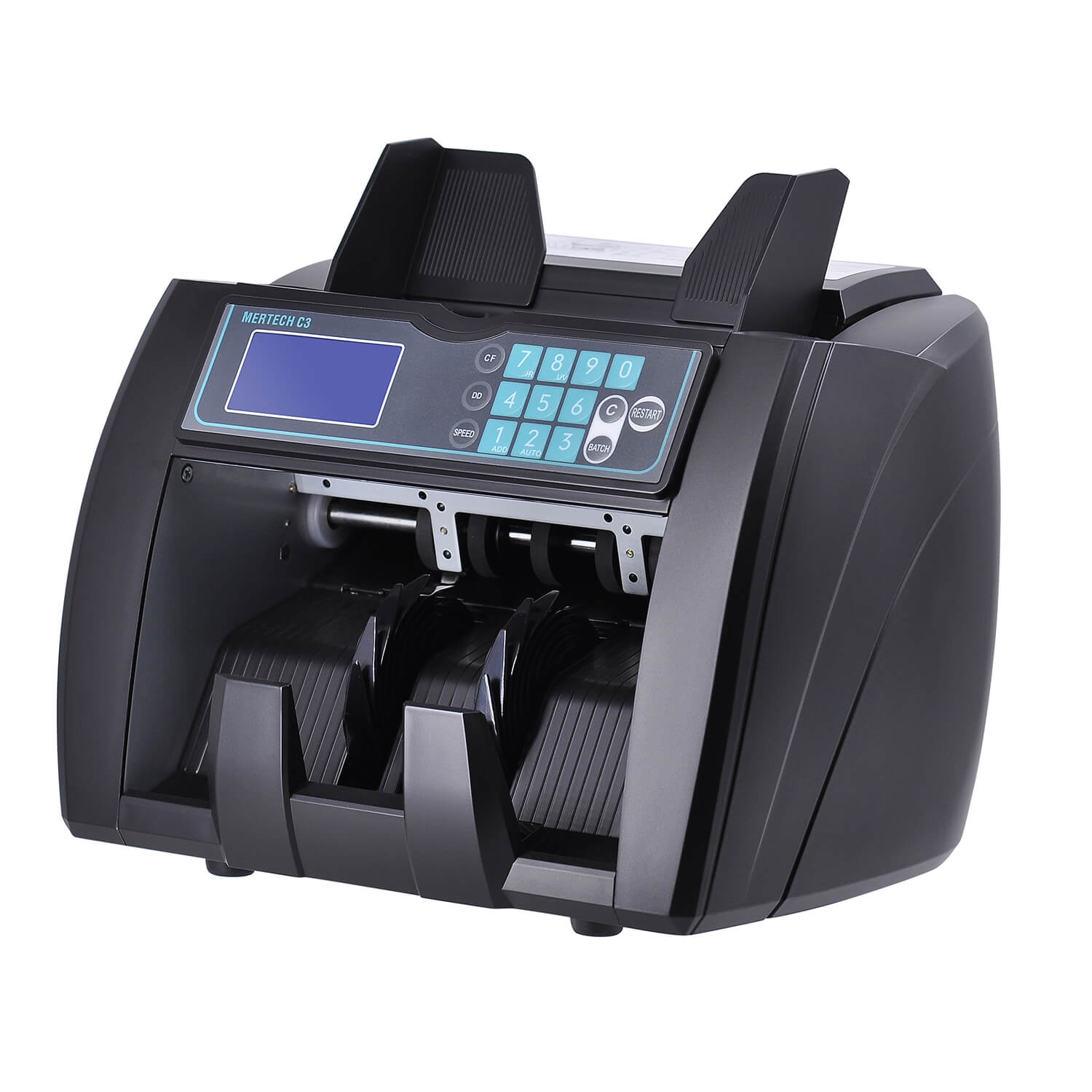 Мультивалютный счетчик банкнот  MERTECH C-3 Black
