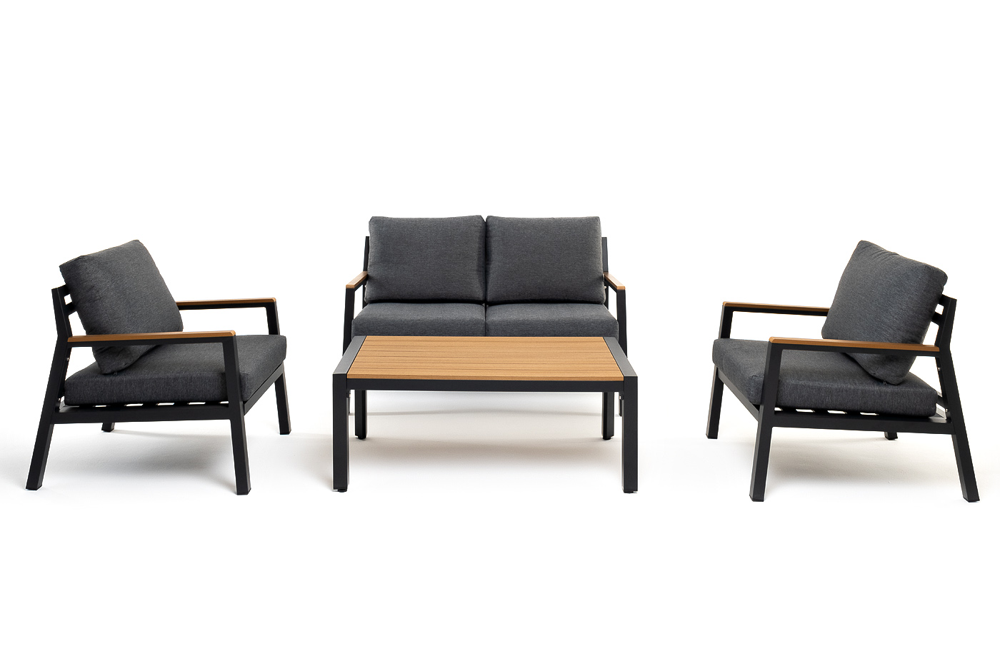 "Камелия" лаунж-зона 4-местная из алюминия