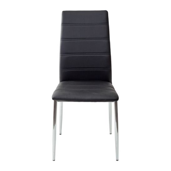 Стул DESERT черный, экокожа