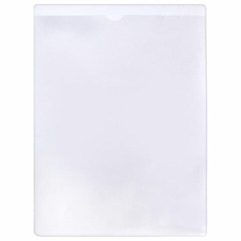 Карманы самоклеящиеся на любую поверхность ФОРМАТ А4 223х303 мм, КОМПЛЕКТ 5 шт., STAFF, 270570