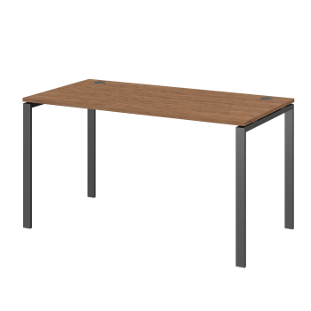 Стол на металлокаркасе Арго-М АМ-004 Орех гварнери/Белый