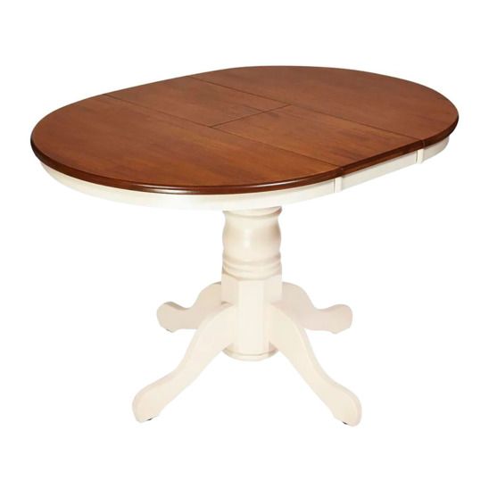 Стол раскладной Navarrese, дуб/ кремовый