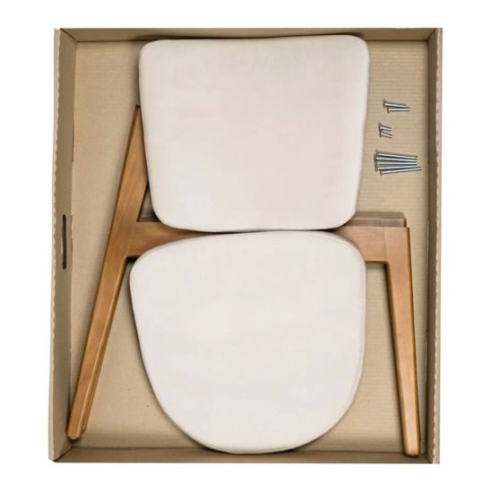 стул Safir, бежевая экокожа