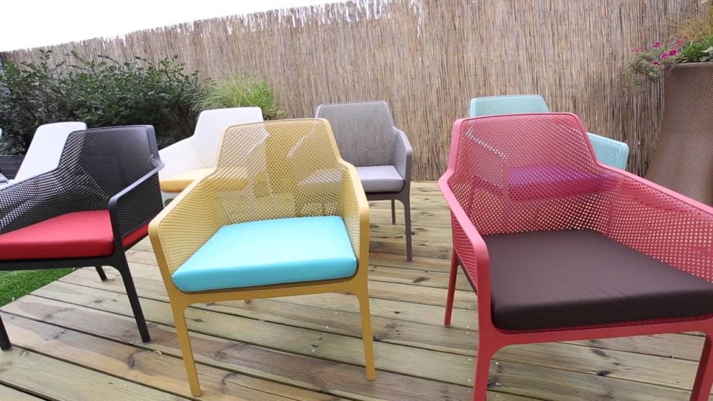 Подушка для кресла Net Relax серый Sunbrella