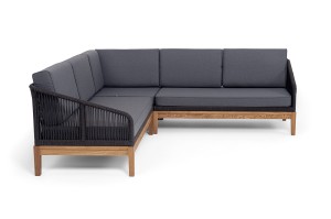 "Канны" диван модульный плетеный из роупа