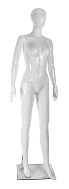 J02 Манекен женский глянцевый без лица, ПНД