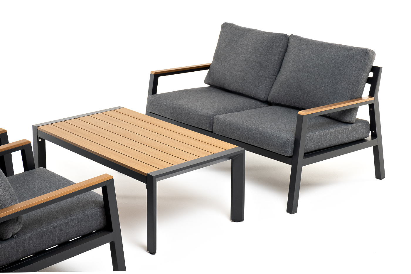 "Камелия" лаунж-зона 4-местная из алюминия