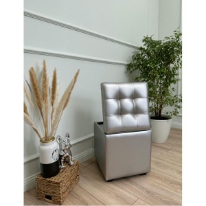 Пф-400-Я Кожа (темно серебряный)