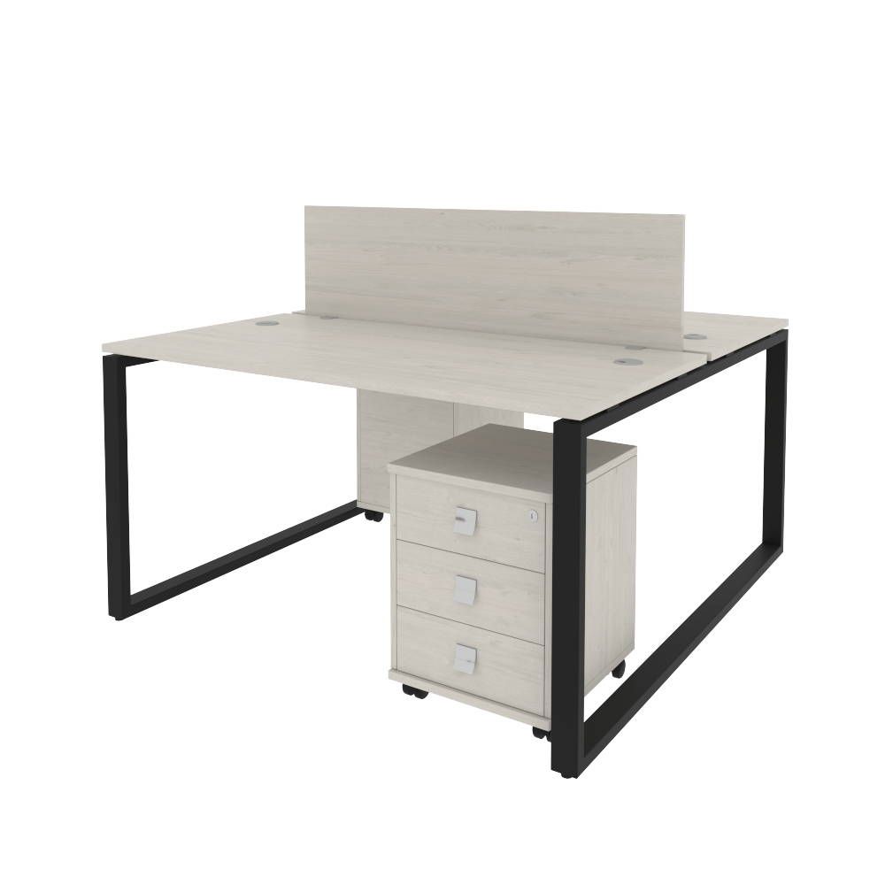 Офисная мебель Metal System Style, комплект №6 (О-опоры)