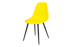 Стул Eames 25 жёлтый