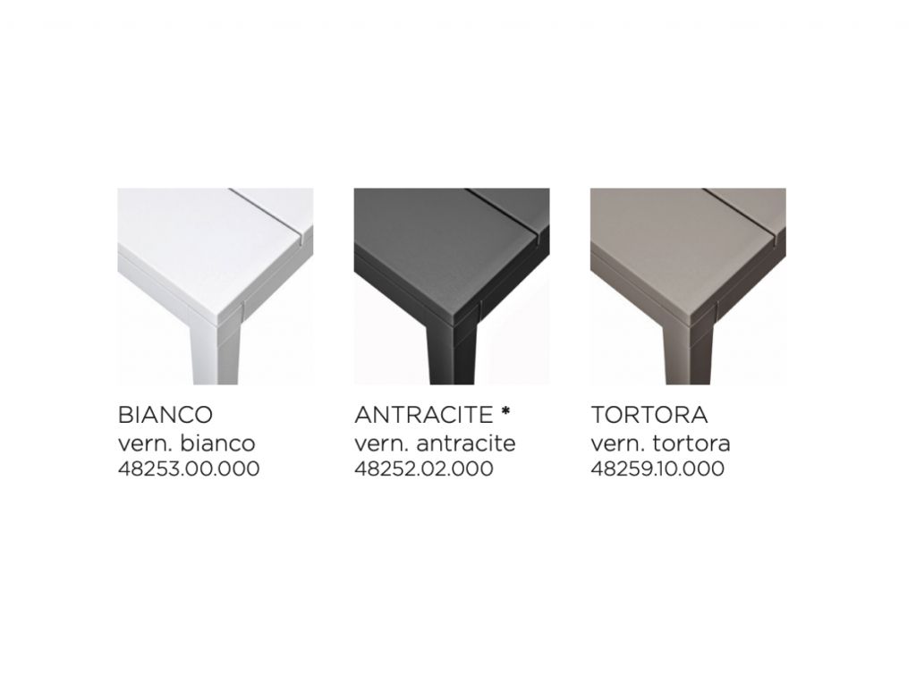 Стол пластиковый раздвижной Rio 210 Extensibile антрацит