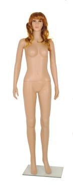 F04.Wig Манекен женский пластиковый с париком