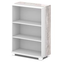 Стеллаж средний одинарный L-65 Graceцвет Alba Margarita и Бетон Пайн