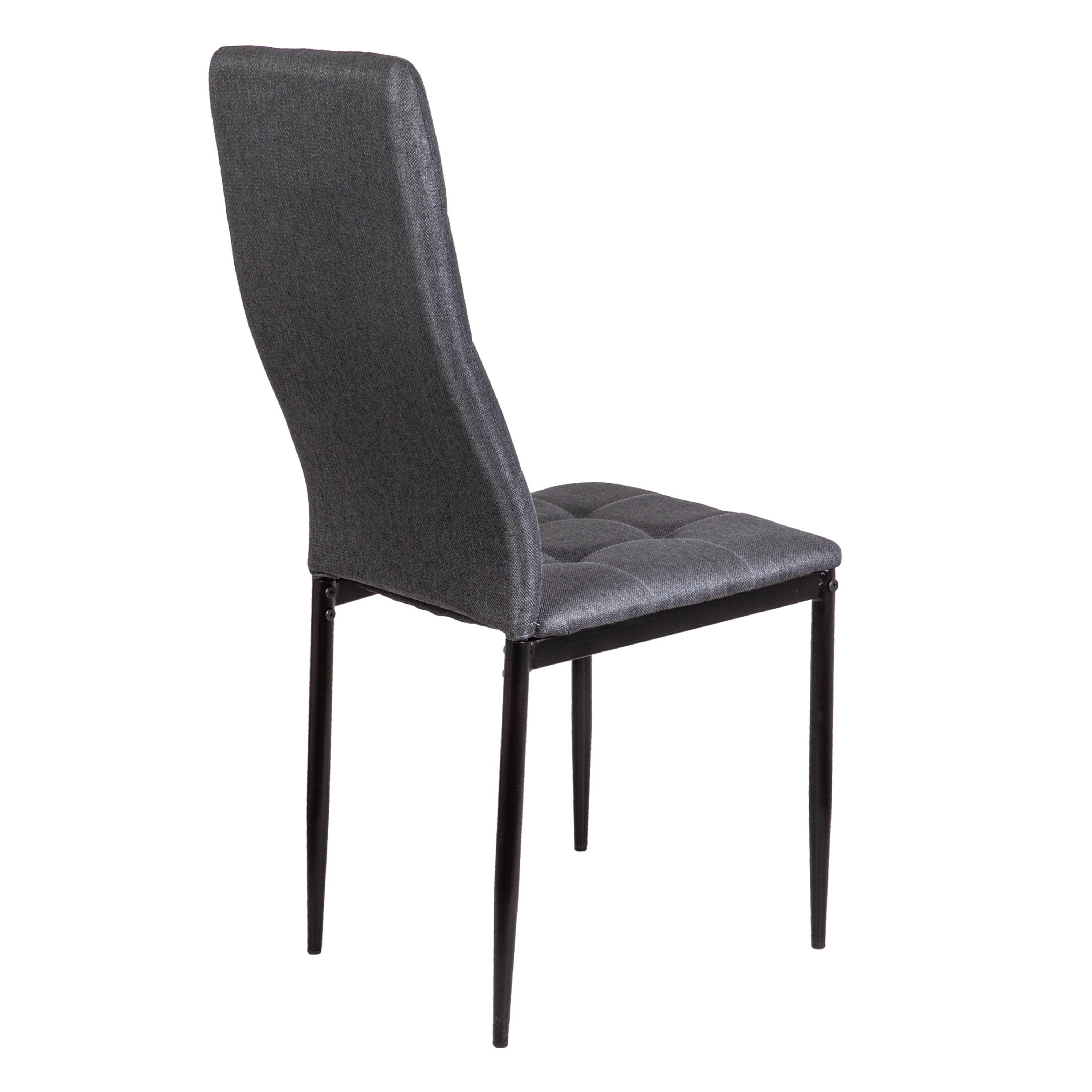 Стул SKY, серая ткань Seattle-005/черный