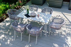 "Руссо" обеденный стол из HPL 150х80см