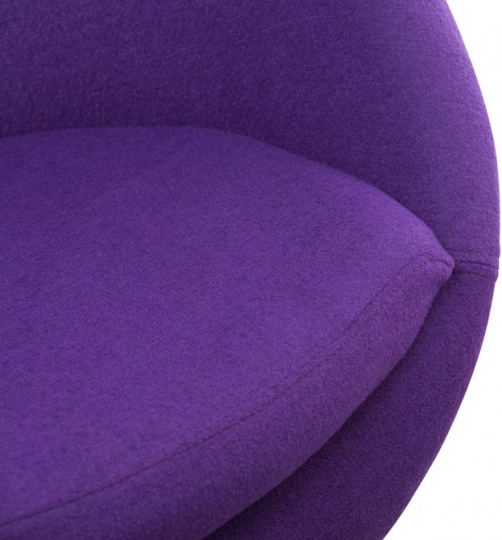 Кресло дизайнерское A686 фиолетовый