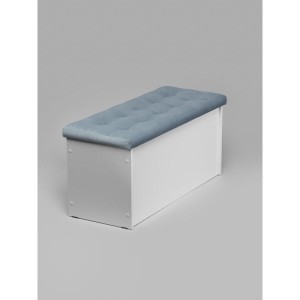 Банкетка ПВЗ-900 прямая Велюр (серый)