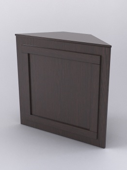 Прилавок "ОРНАМЕНТ" №4 угловой, Дуб Венге