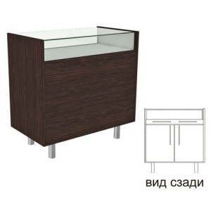STP 001.005 \ Прилавок с остекленным верхом и распашными дверцами арт.STP 001.005 Артикул скопирован