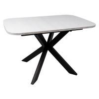 Стол раздвижной Вейв, 120(160)*80, дуб вайт