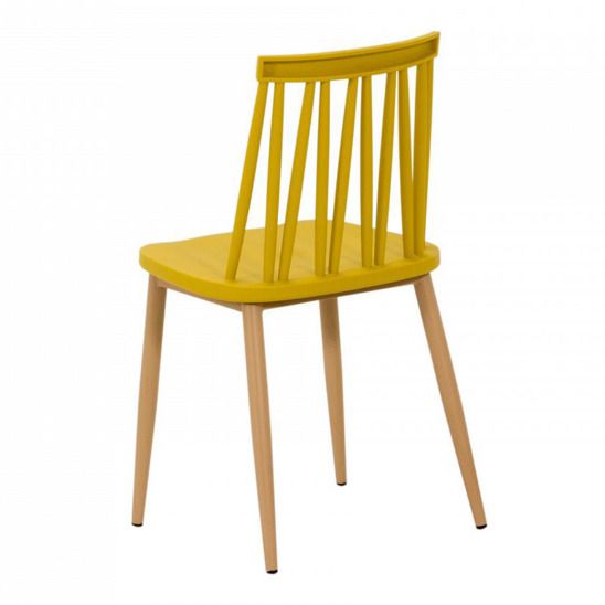 Стул Zig Zag желтый