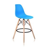 Стул Eames барный DSW ярко-голубой