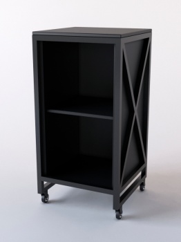 Прилавок "ЛОФТ СТИЛЬ" №21 (открытый), Черный