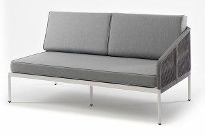 "Канны" левый модуль плетеный из роупа