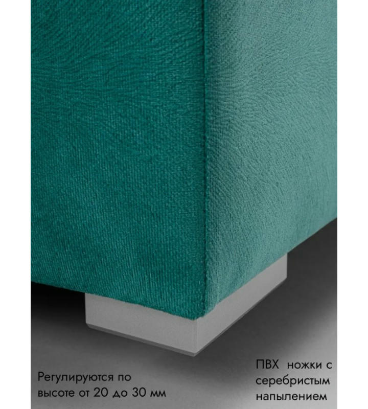 Пуфик Ричмонд-60 (бирюзовый)