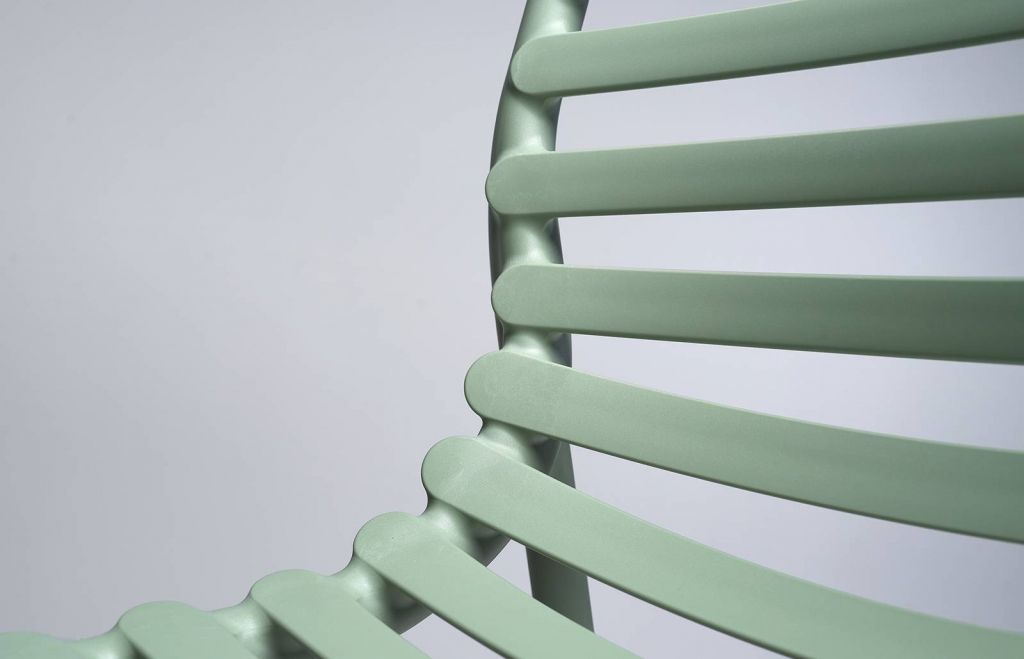 Кресло пластиковое Doga мятный