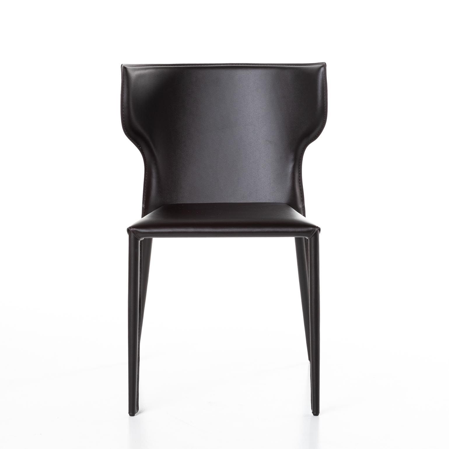 Стул Аустин, кожа коричневый